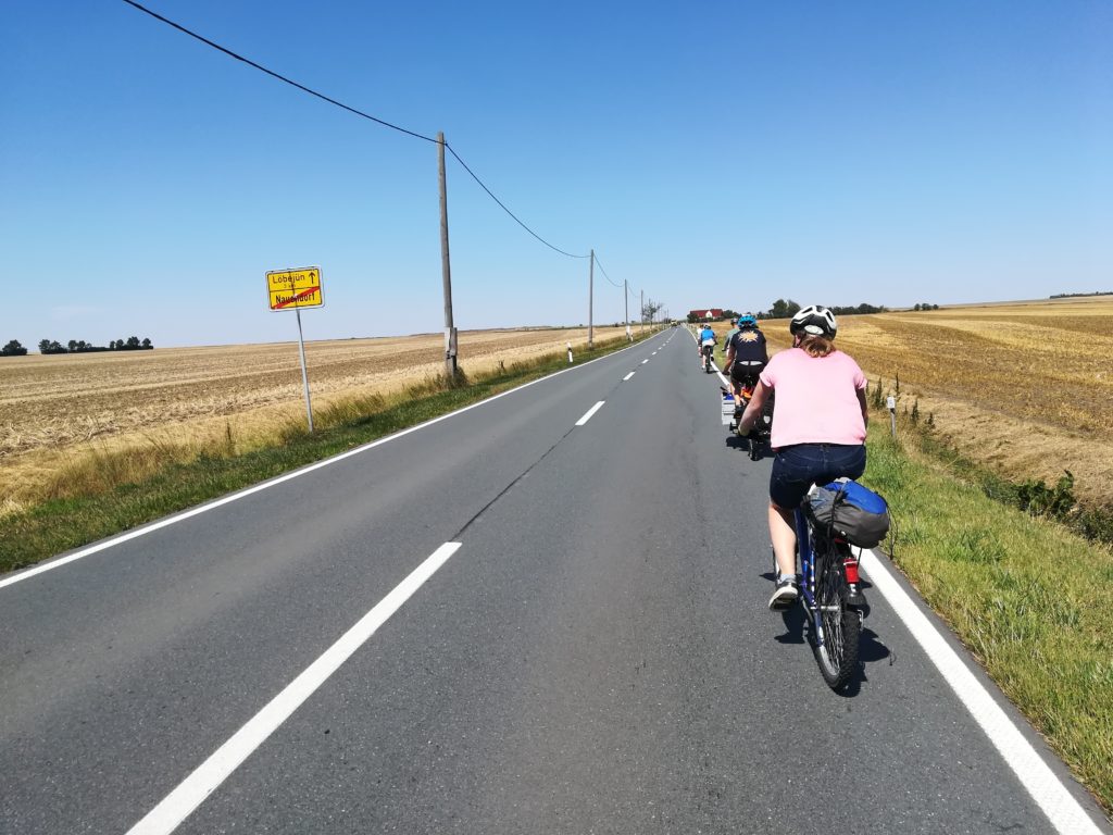 Fahrradtour mit Zeltübernatung